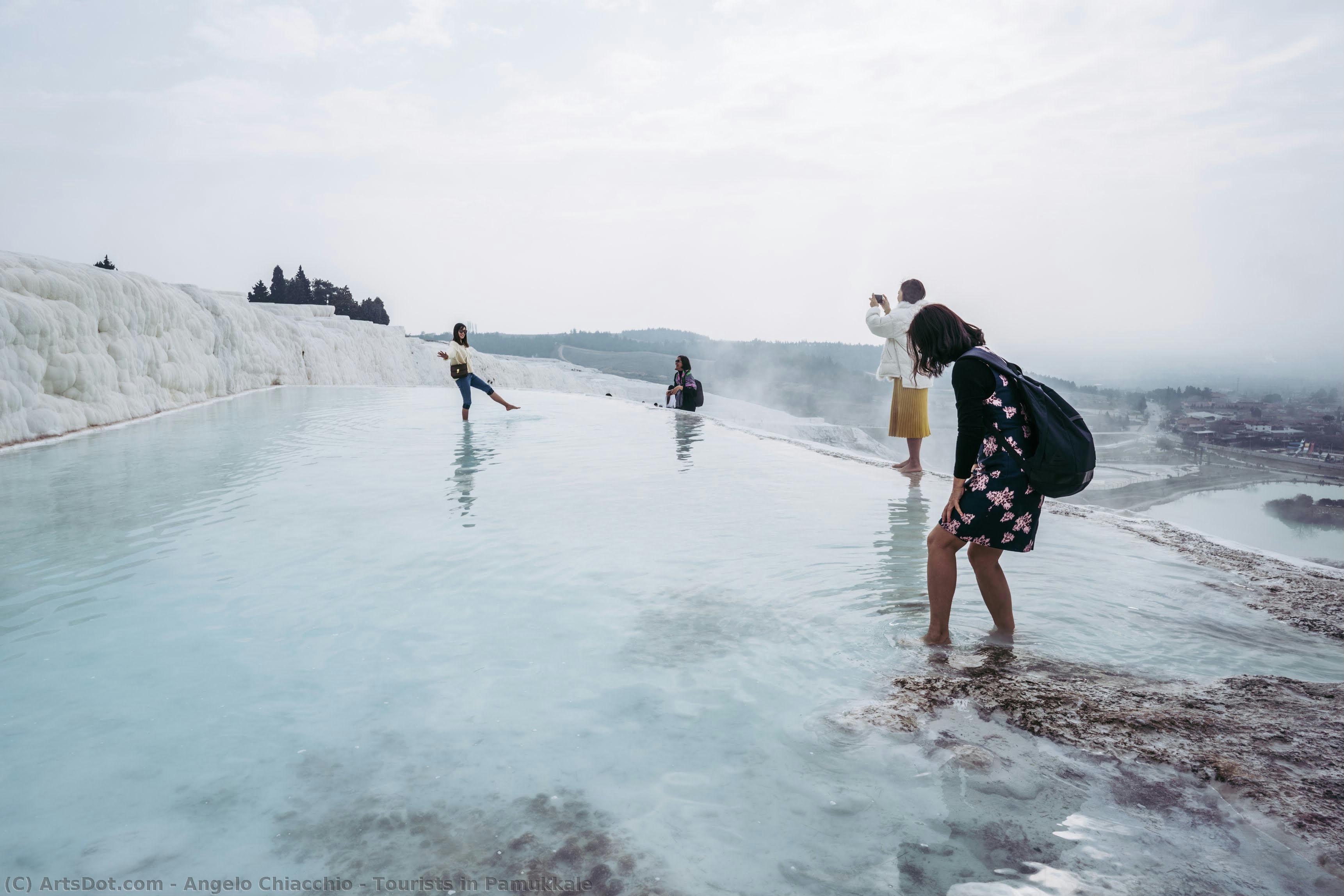 Tourists In Pamukkale — Angelo Chiacchio