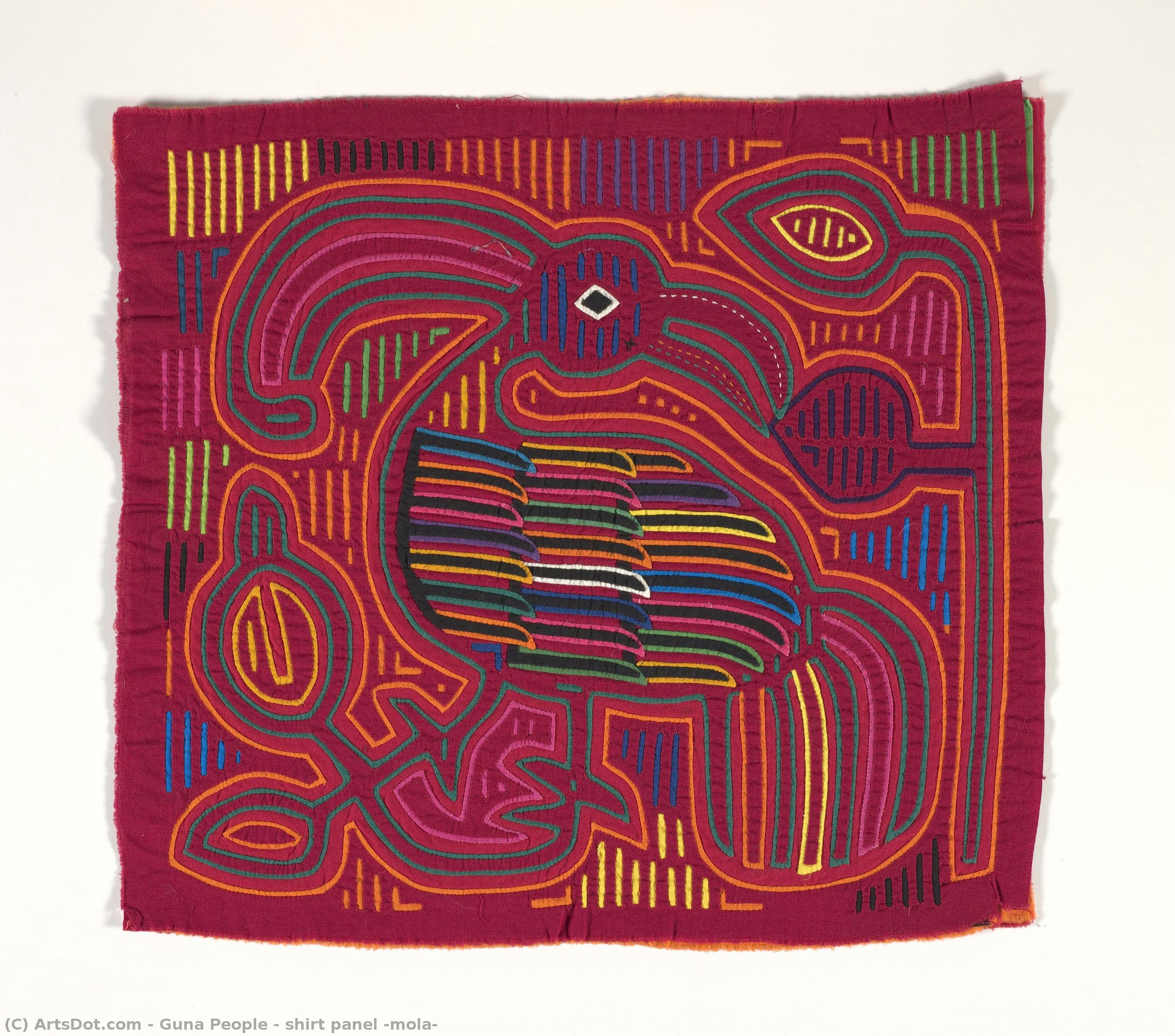 Shirt Panel (mola) — Guna People