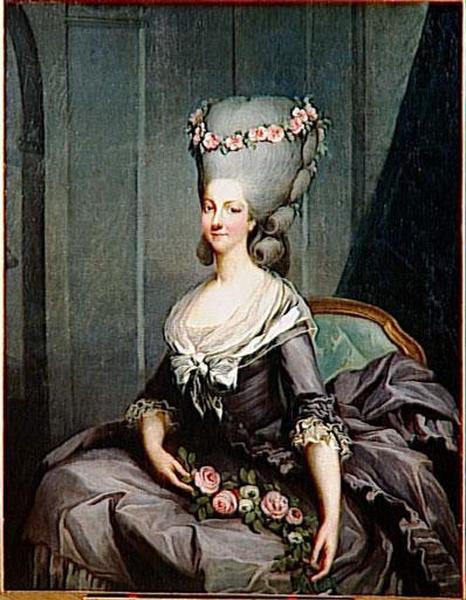 Marie Therese Louise De Savoie Carignan, Princesse De Lamballe (1749 1792) — Antoine Callet