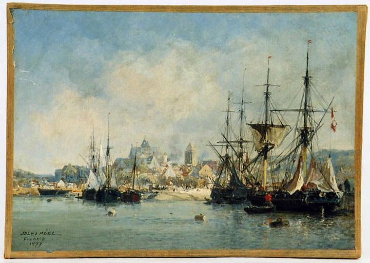 Le Port De Fécamp — Jules Achille Noel