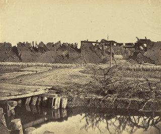 Exterior Of North Fort Showing English Entrance — Felice Beato