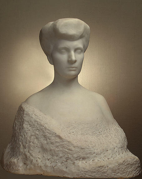 Portrait Of Varvara Yeliseyeva — Auguste Rodin