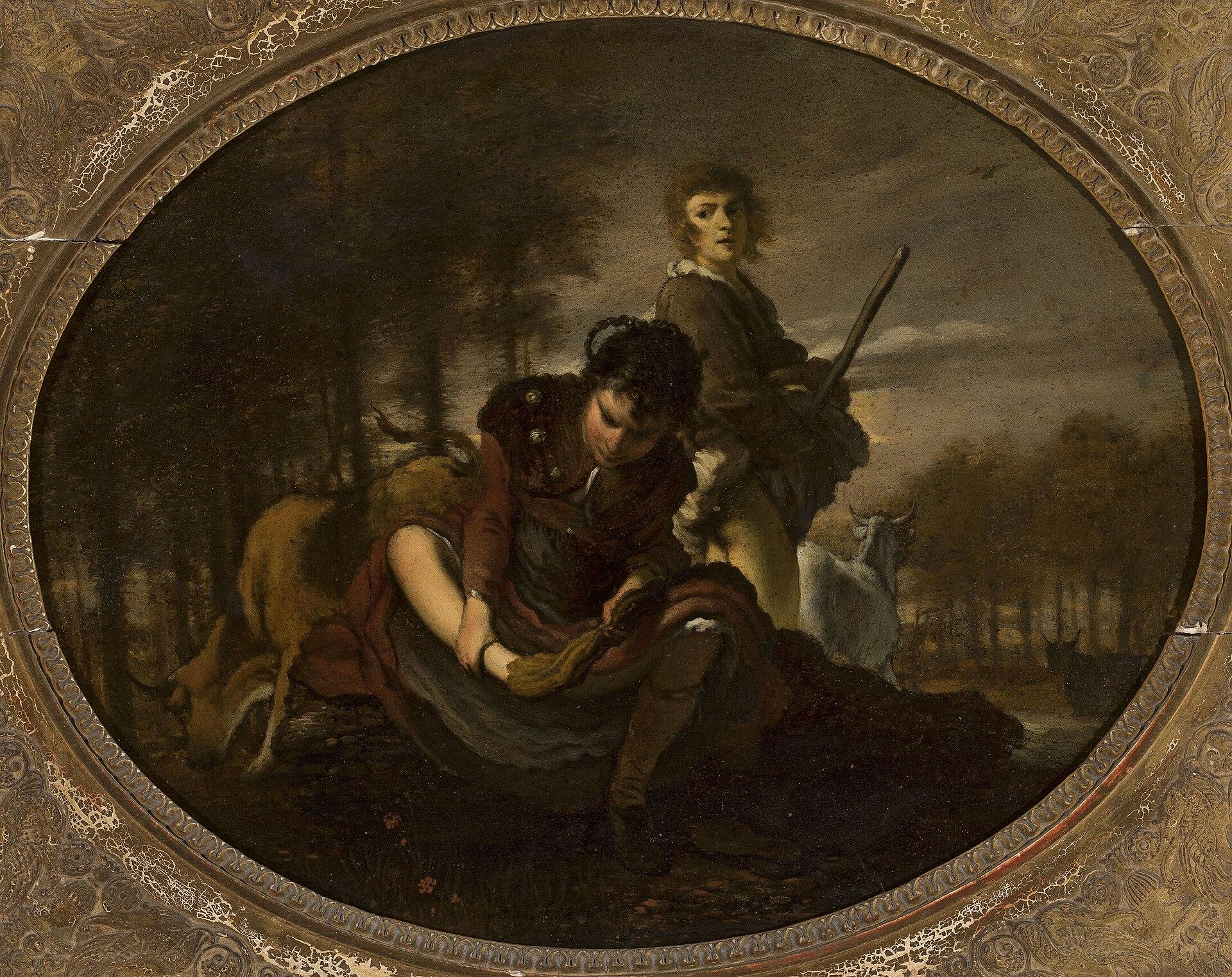 Preparations Before Crossing The River — Carel De Moor