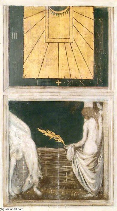 At The Sign Of The Dial - — Charles Haslewood Shannon