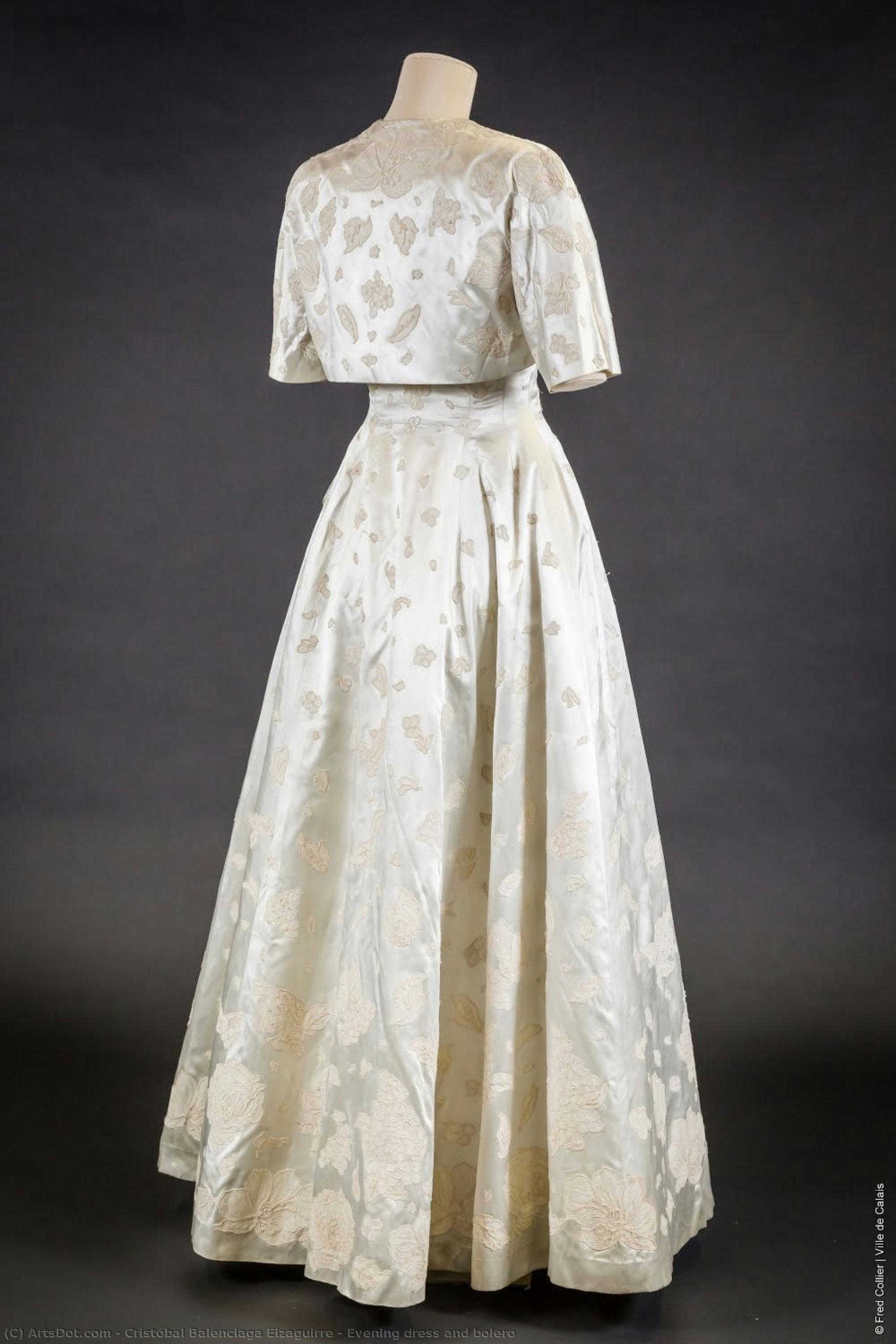 Evening Dress And Bolero — Cristóbal Balenciaga Eizaguirre