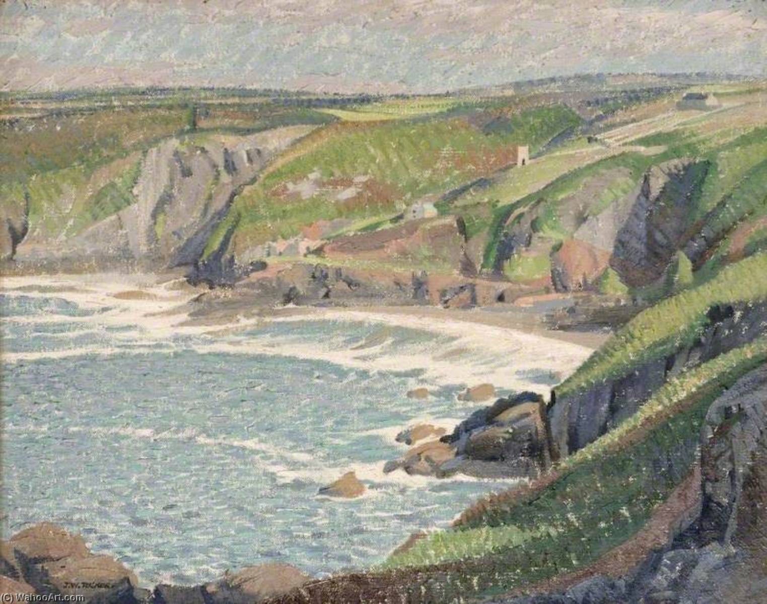 The Bay At Gurnard's Head, Cornwall — James Walker Tucker