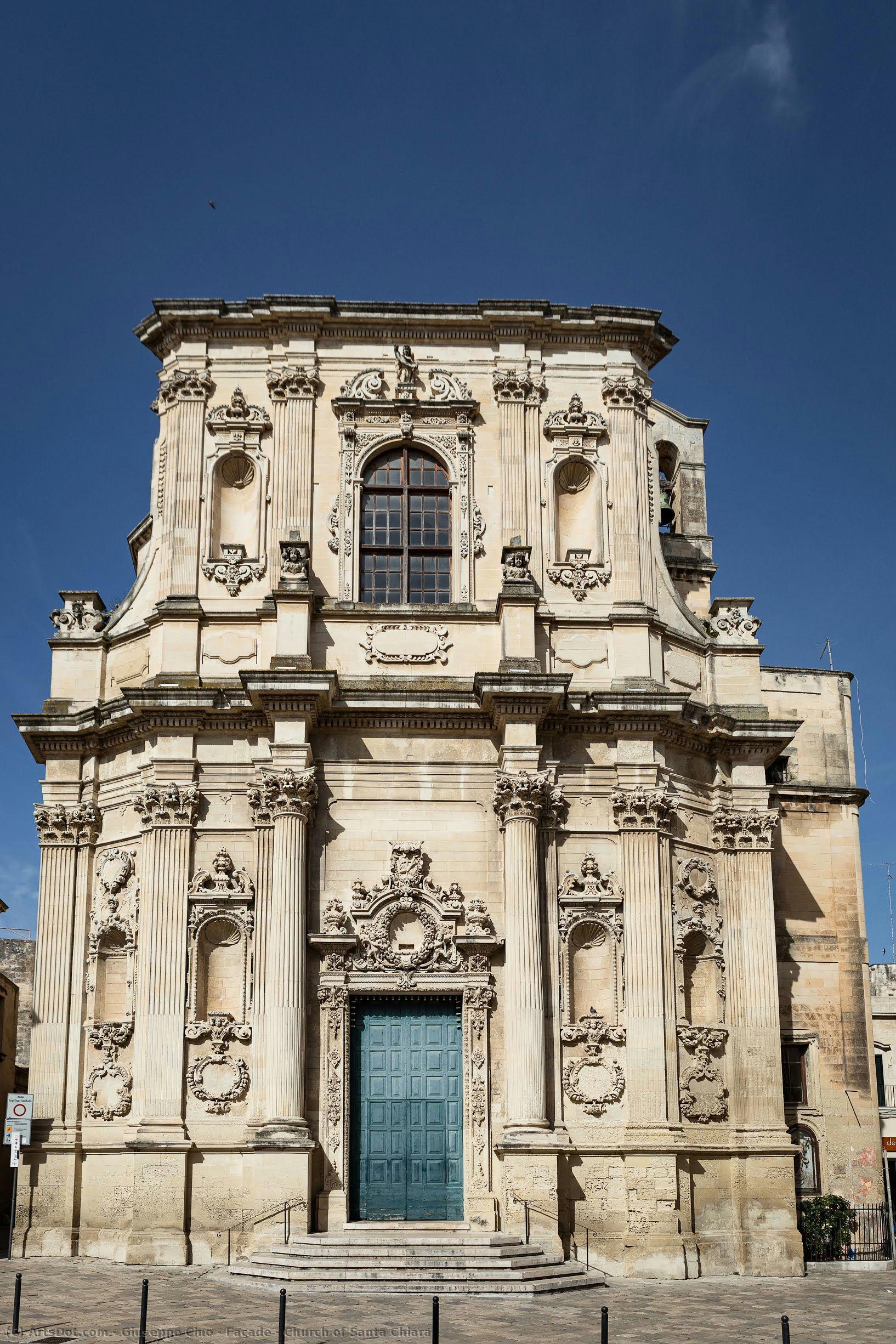 Façade - Church Of Santa Chiara — Giuseppe Cino