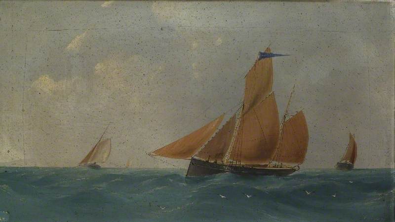 Grimsby Fishing Smack 'grand Charge' — William Daniel Penny