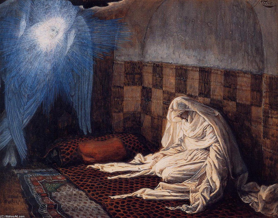 Annunciation, Illustration For 'the Life Of Christ' — Jacques Joseph Tissot