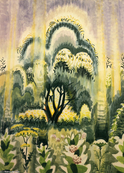 Julysunlight Pouring Down — Čarls Burčfild