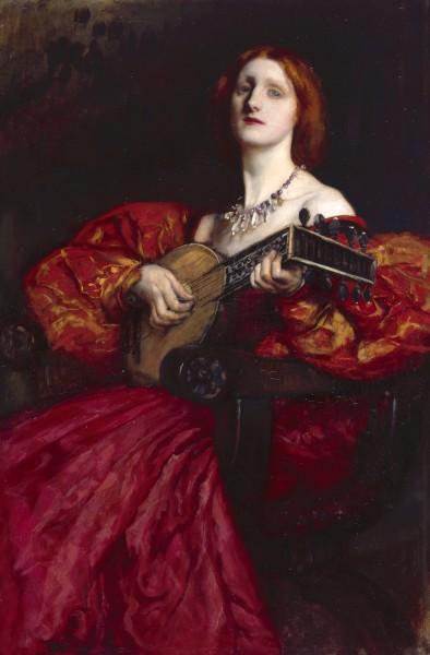 A Lute Player — Edvin Ostin Eјbi