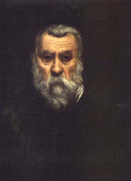 Självporträtt,1588 Circa,louvre — Jacopo Tintoretto