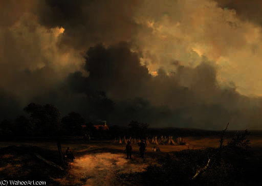 After The Harvest — Johannes Franciscus Hoppenbrouwers