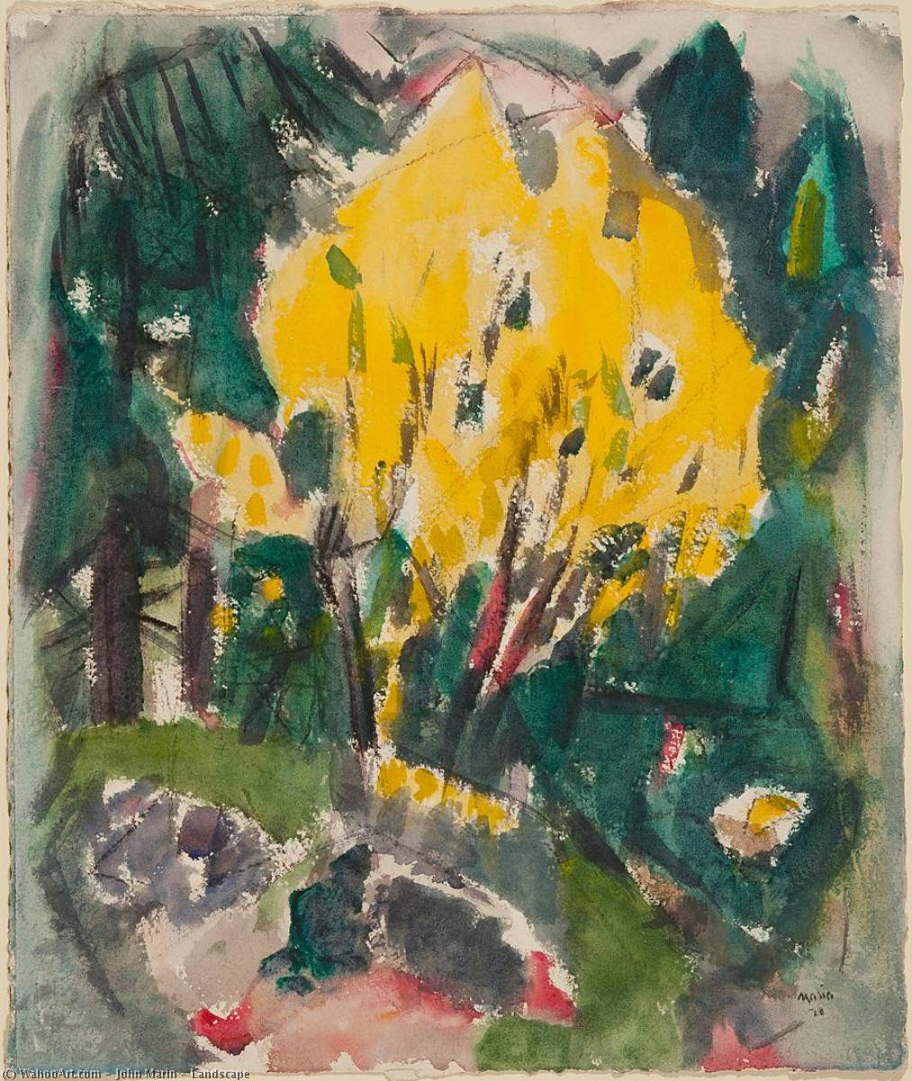Landscape — Джон Марин