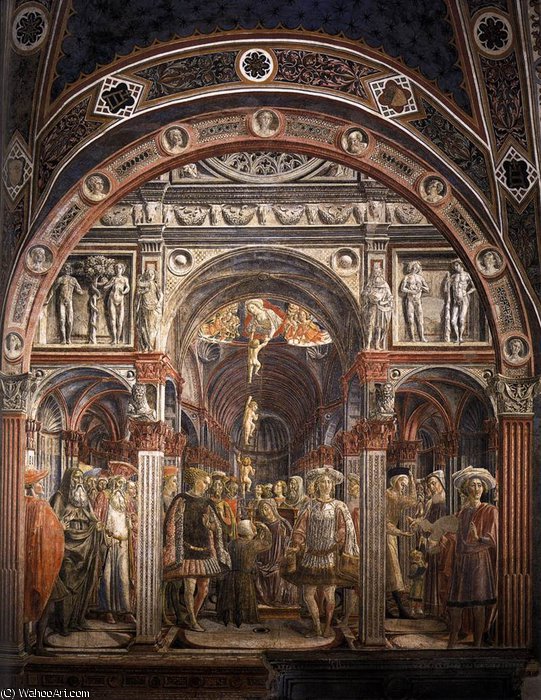 The Founding Of The Spedale Di Santa Maria Della Scala — Vecchietta (francesco Di Giorgio E Di Lorenzo)