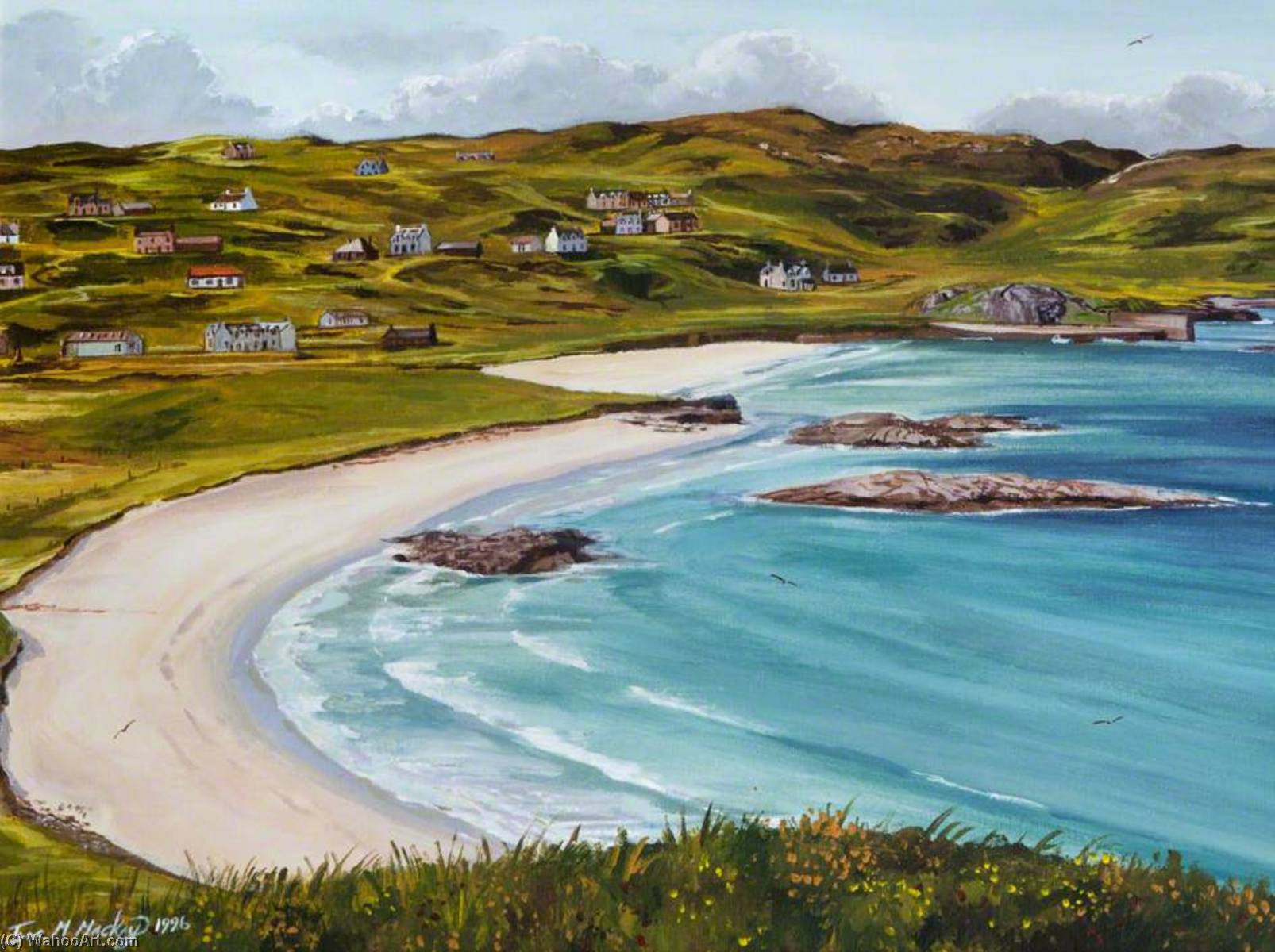 Cnip And Reef Beach, Uig — Ivor M Mackay