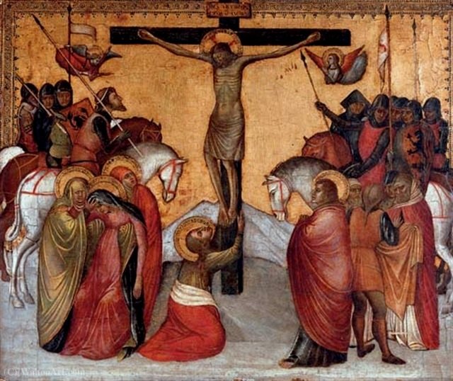 Crucifixion — Jacobello Alberegno