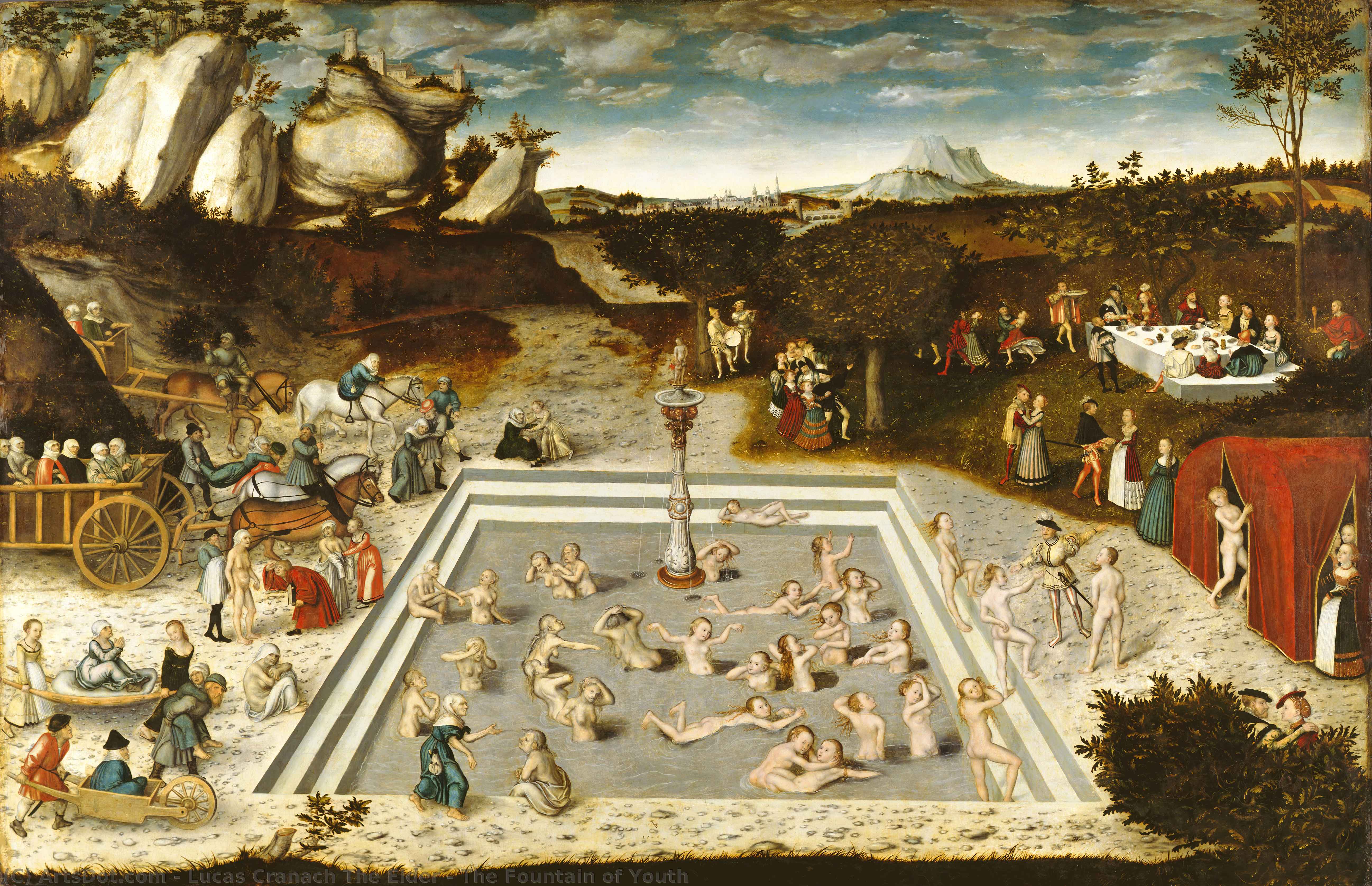 Der Jungbrunnen — Lucas Cranach Der Ältere