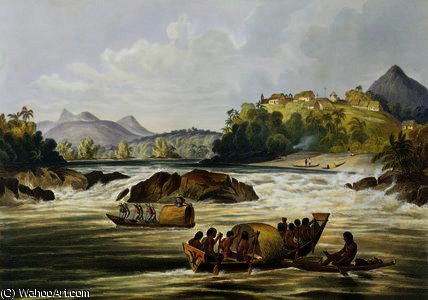 Brazilian Fort St. Gabriel On The Rio Negro — Charles Bentley