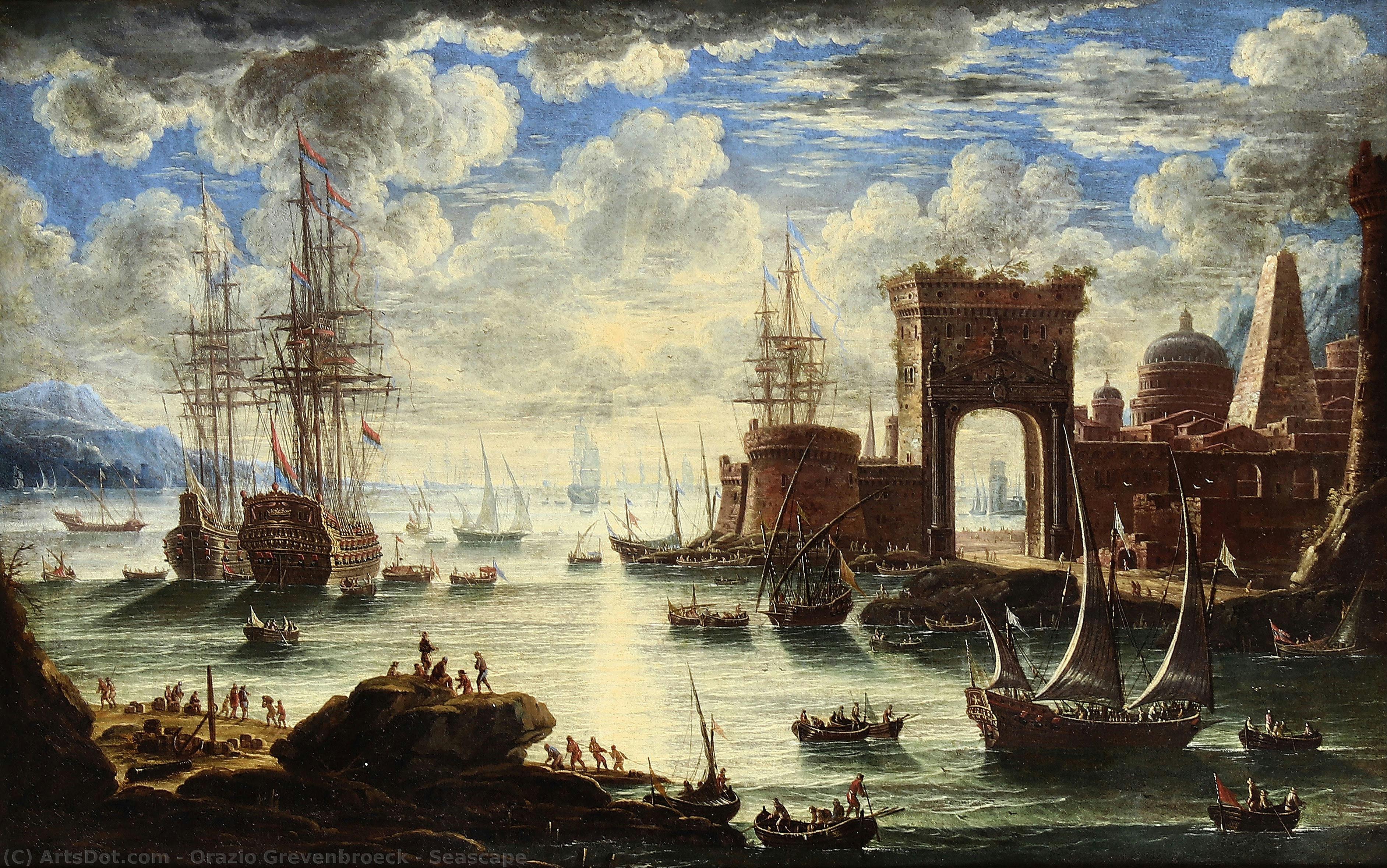 Seascape — Orazio Grevenbroeck