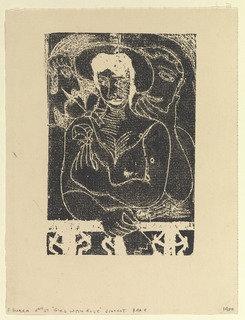 Woman With Rose, Second State — Edward Burra