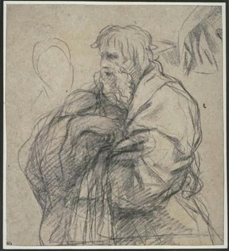 Old Man In Half-length, Profile To The Left — Pietro Da Cortona