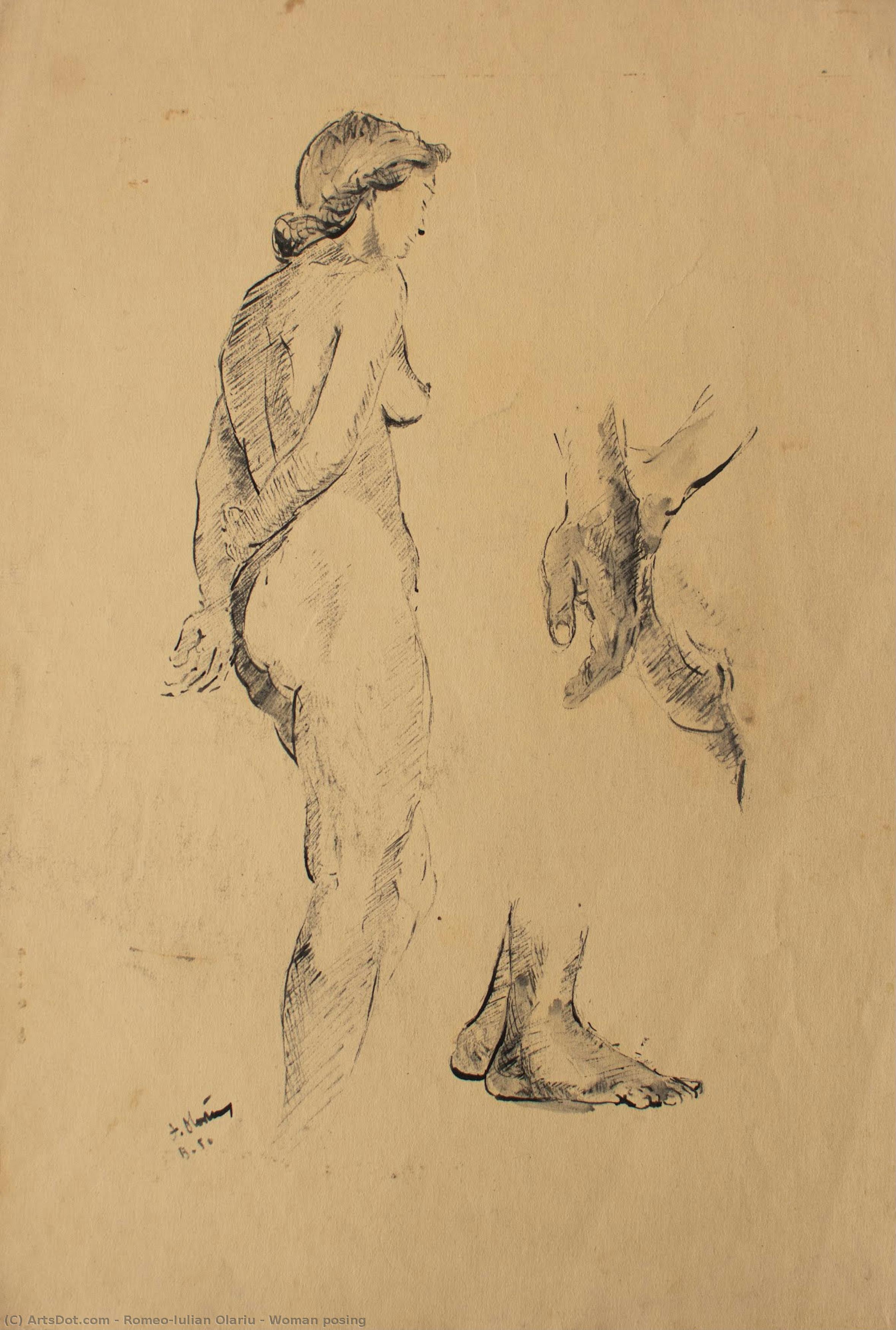 Woman Posing — Romeo-iulian Olariu