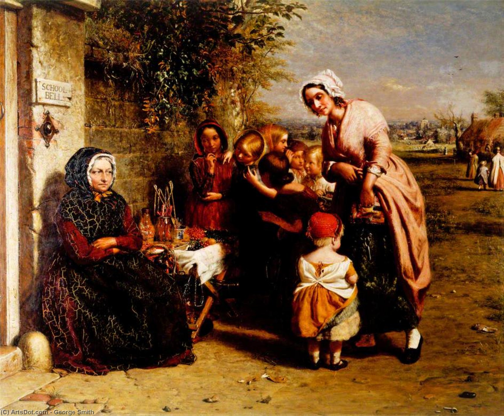 Temptation - A Fruit Stall — Джордж Смит