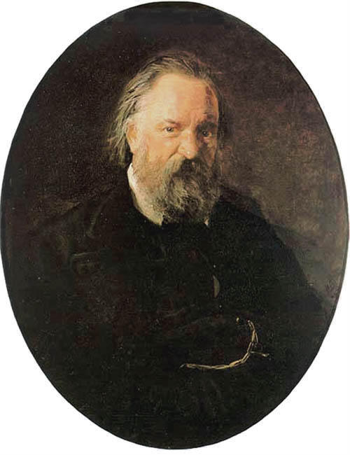 Portrait Of The Author Alexander Herzen — Nikolai Ge