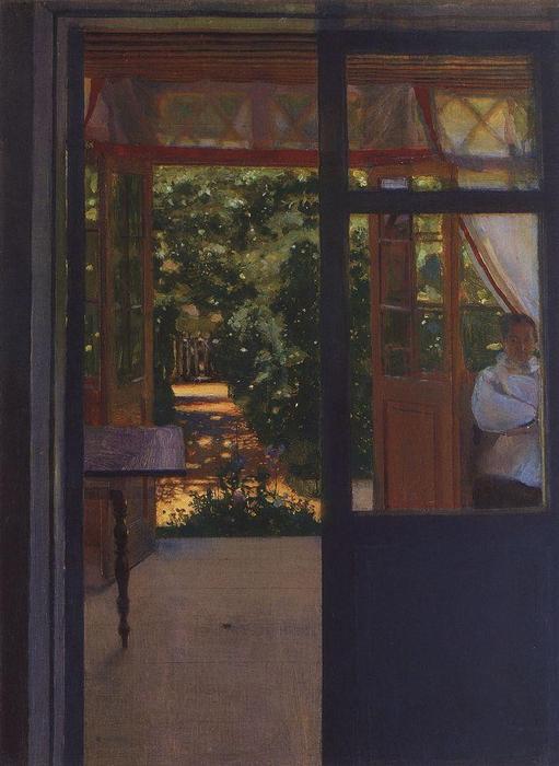 On The Balcony — Konstantin Andreevic Somov