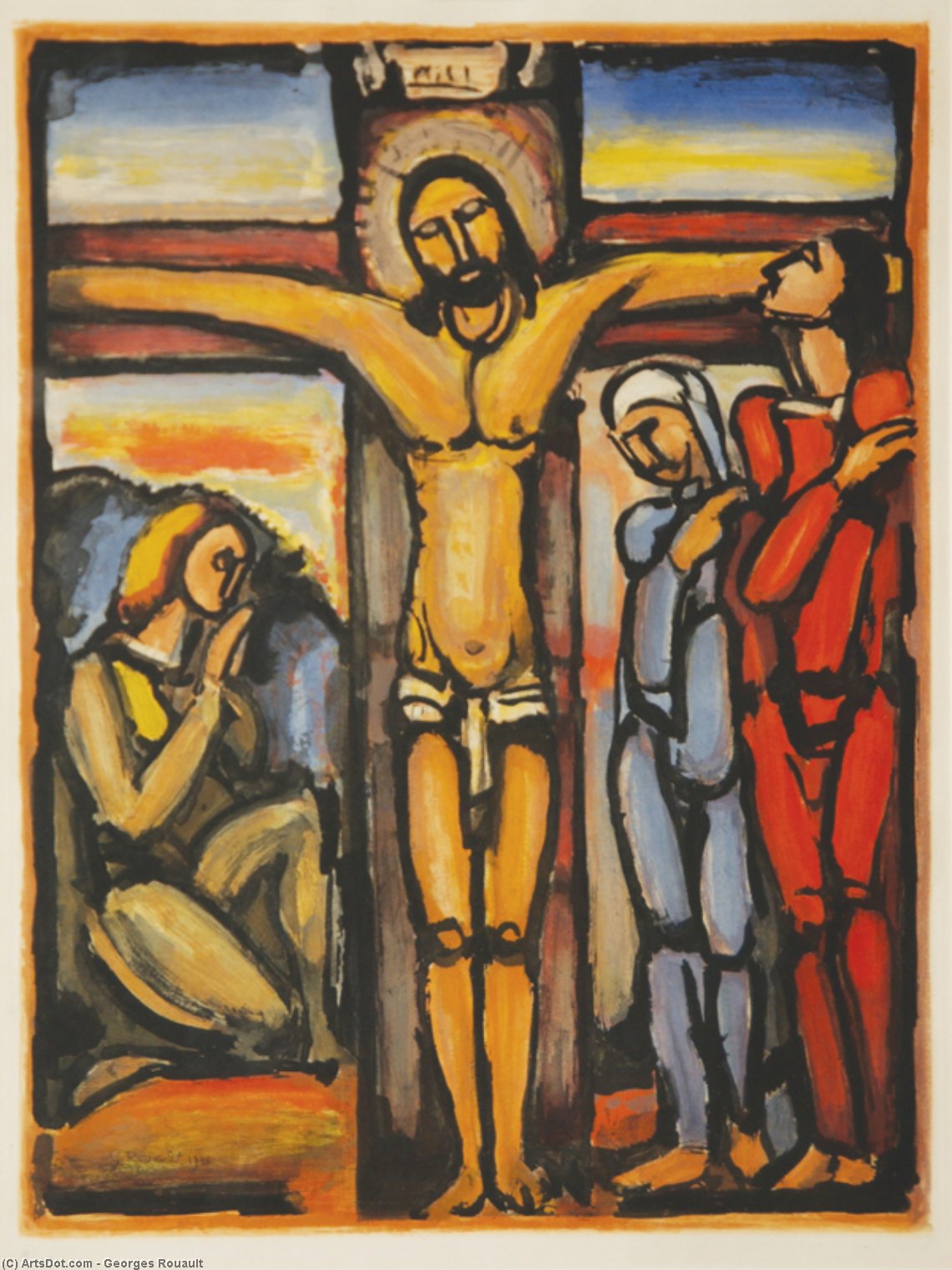 Crucifixion — ジョルジュ・ルーオ