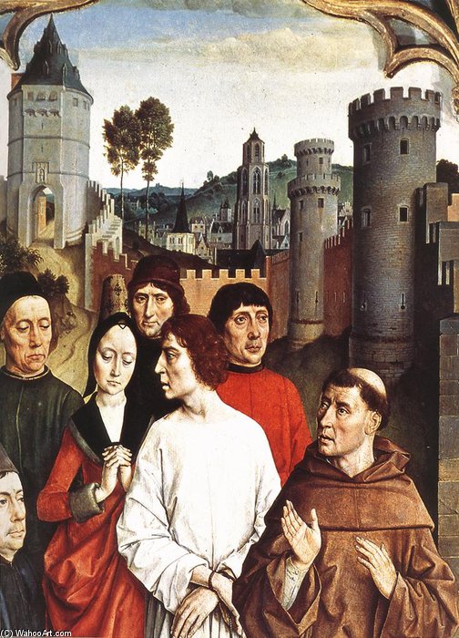 The Execution Of The Innocent Count (detail) — Aelbrecht Bouts