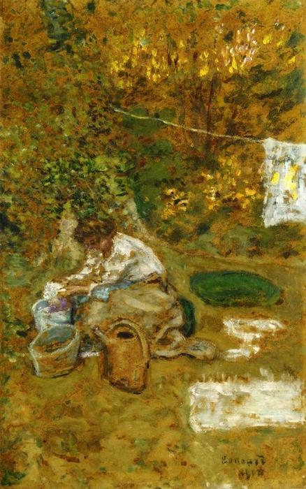 The Linen — Pierre Bonnard