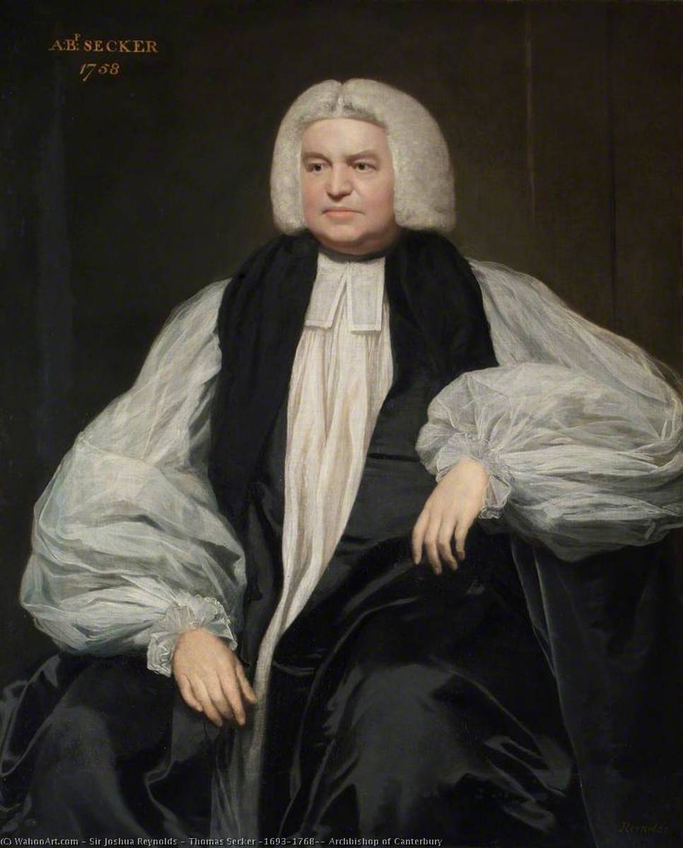 Thomas Secker (1693–1768), Archbishop Of Canterbury — Џорџ Хајмс Ројс