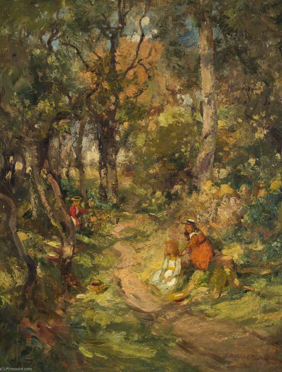Bramble Gathering — Thomas Bromley Blacklock