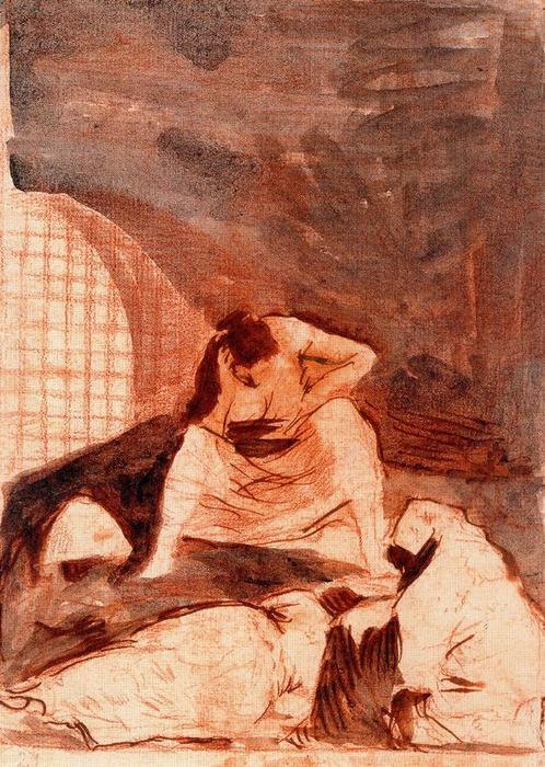 Las Rinde El Sueño 1 — Francisco José De Goya Y Lucientes