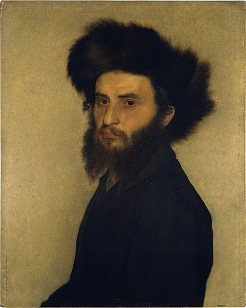 Portrait Of A Young Jewish Man — Isidor Kaufmann