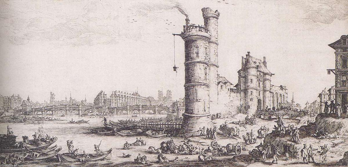 View Of The Seine In Paris — Jacques Callot