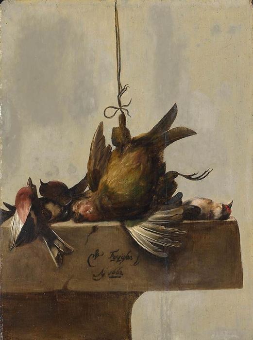 Still-life With Birds — William Gowe Ferguson
