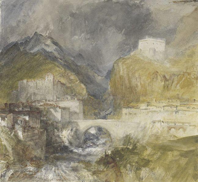 Vèrres In The Val D'aosta — Joseph Mallord William Turner