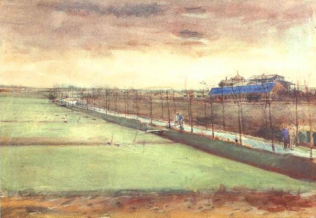 Wiesen Bei Rijswijk Und Der Schenkweg — Vincent Willem Van Gogh