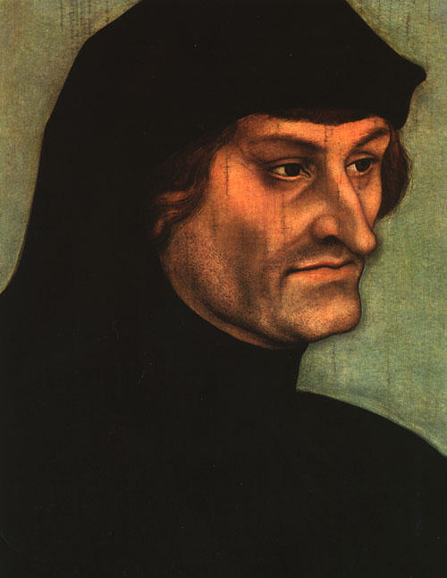 Portrait Of Geiler Von Kaiserberg — Lucas Cranach The Elder