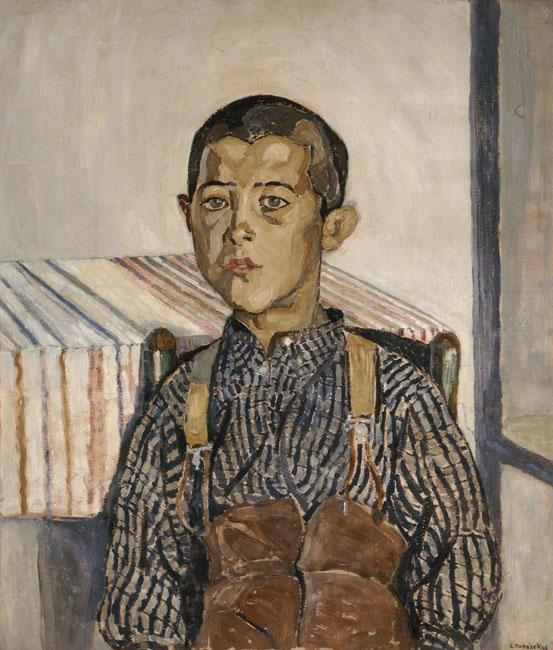Boy Wearing Suspenders — Spyros Papaloukas