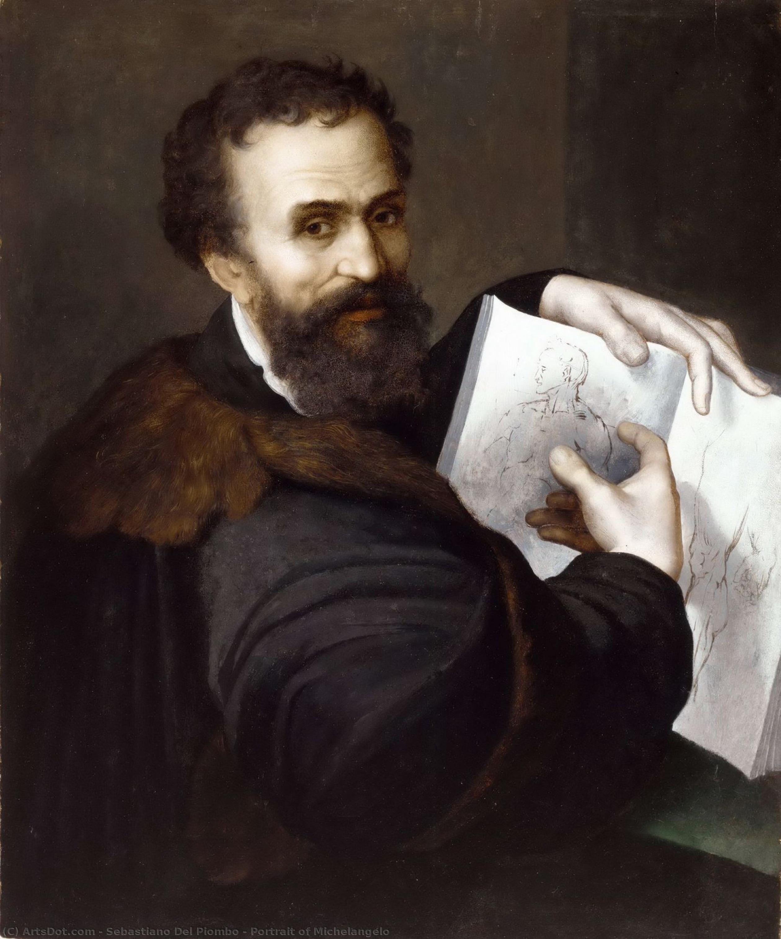 Portrait Of Michelangelo — Sebastiano Del Piombo