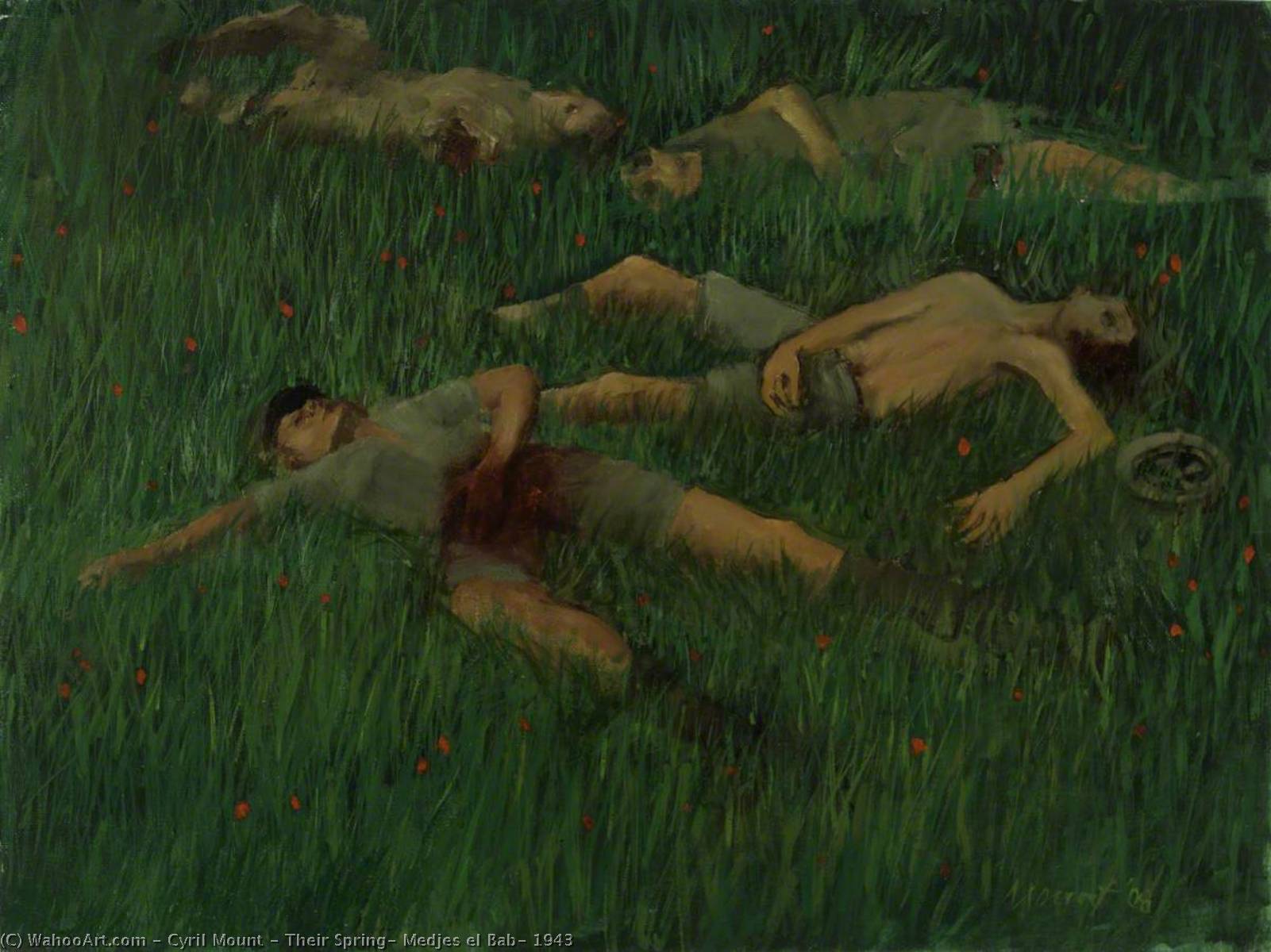 Their Spring, Medjes El Bab, 1943 — Cyril Mount