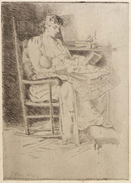 Mother And Child No. 2 — Julian Alden Weir