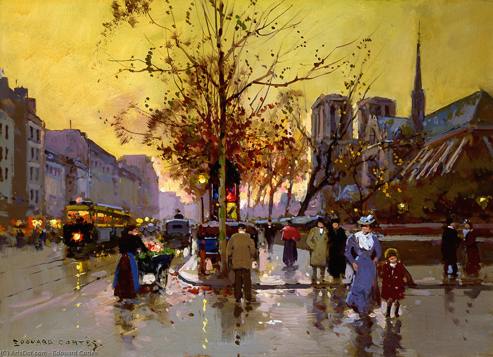 Quai De Montebello — Эдуард Кортес