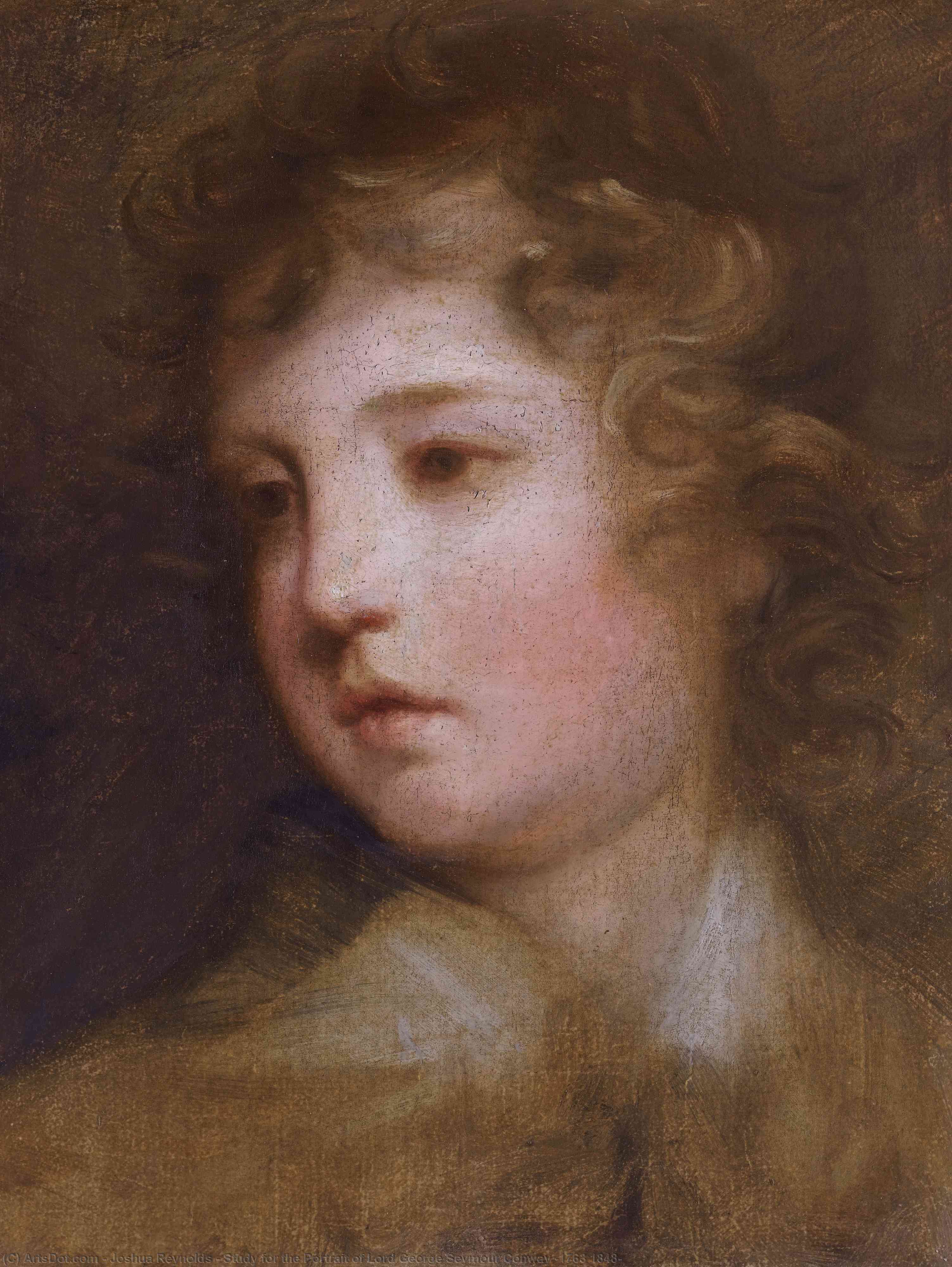 Study For The Portrait Of Lord George Seymour Conway (1763 1848) — Sir Joshua Reynolds