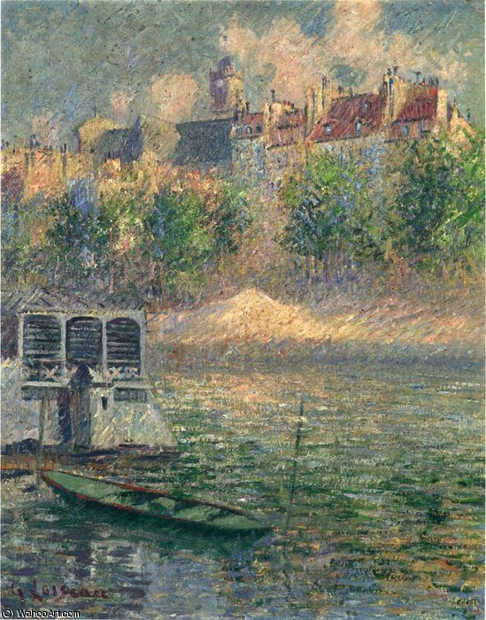 Quay Of The Hotel Deville In Paris — Gustave Loiseau