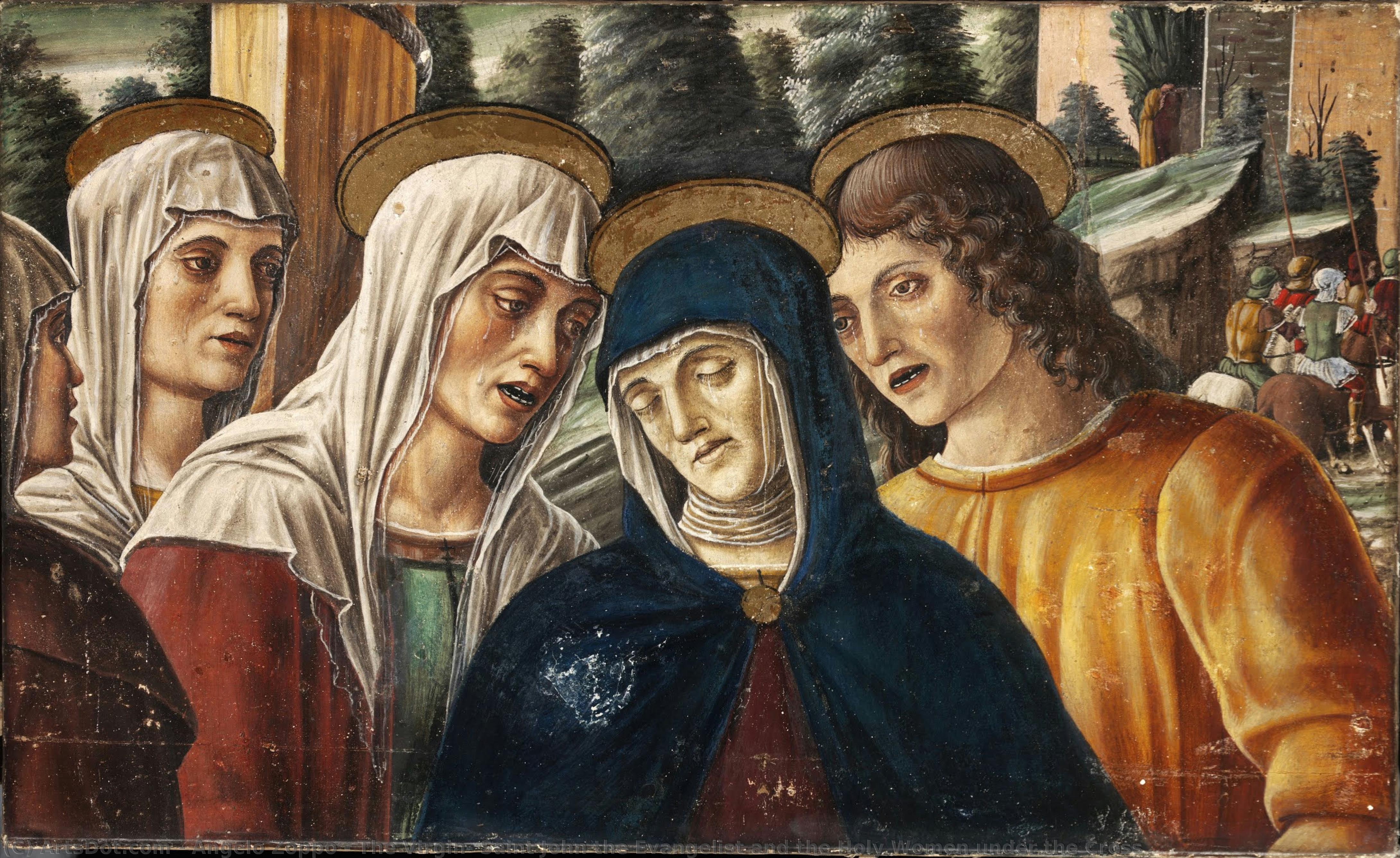 The Virgin, Saint John The Evangelist And The Holy Women Under The Cross — Angelo Zoppo